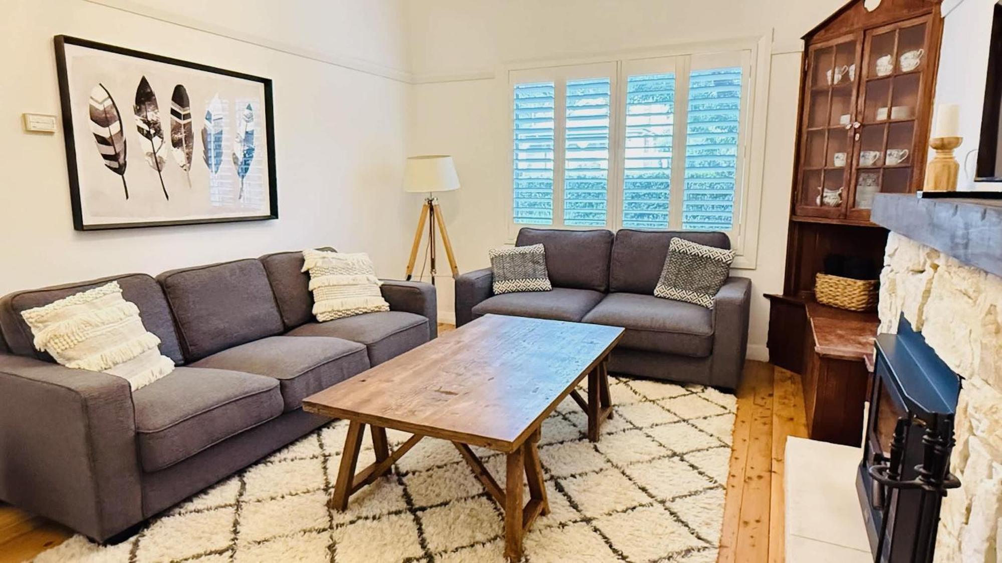 La Villette Sleeps 9 Fireplace Bbq Pet Friendly Katoomba Eksteriør billede